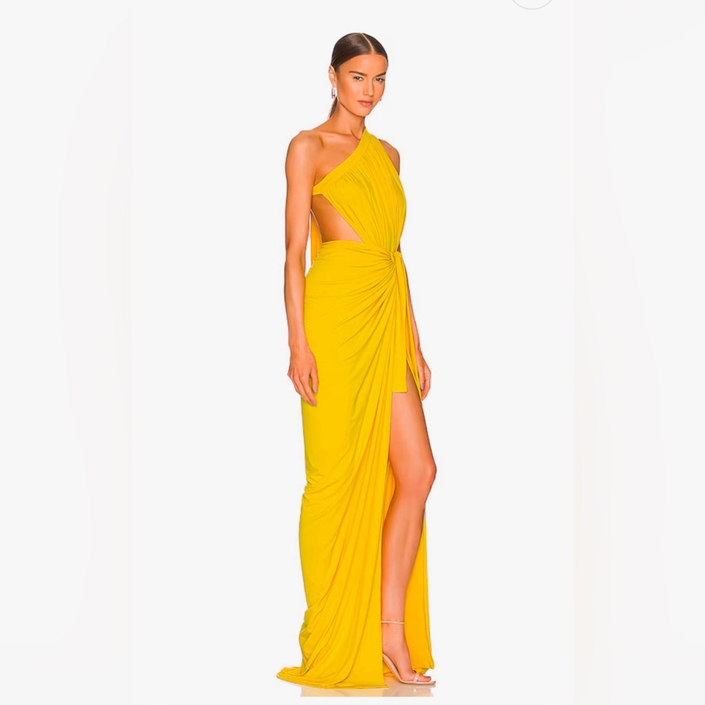 J.Angelique Disa Gown in Yellow